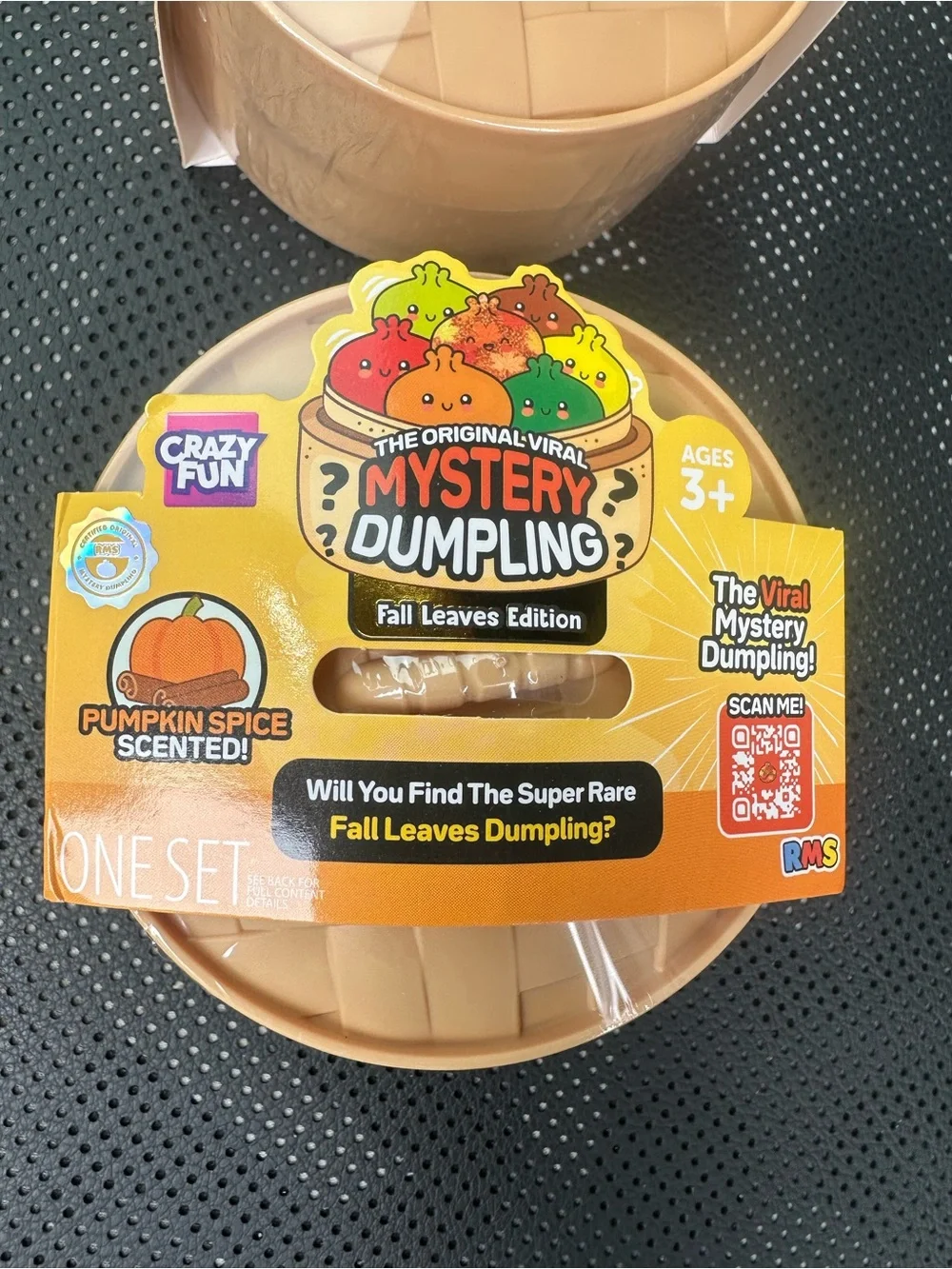Crazy Fun Mystery Dumpling Fall Leaves - TWO Pumpkin Spice Scented Sealed